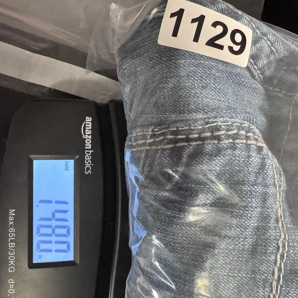 BKE‎ Jake Bootleg Blue Denim Jeans Button Zip 5-Pocket Design 31R